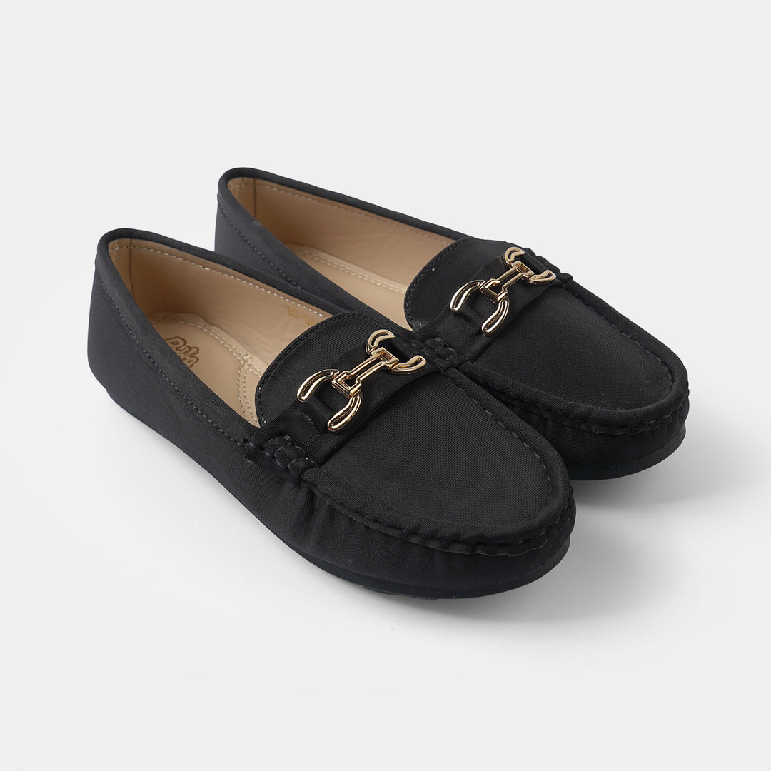 Girls Loafer BS-046-BLACK