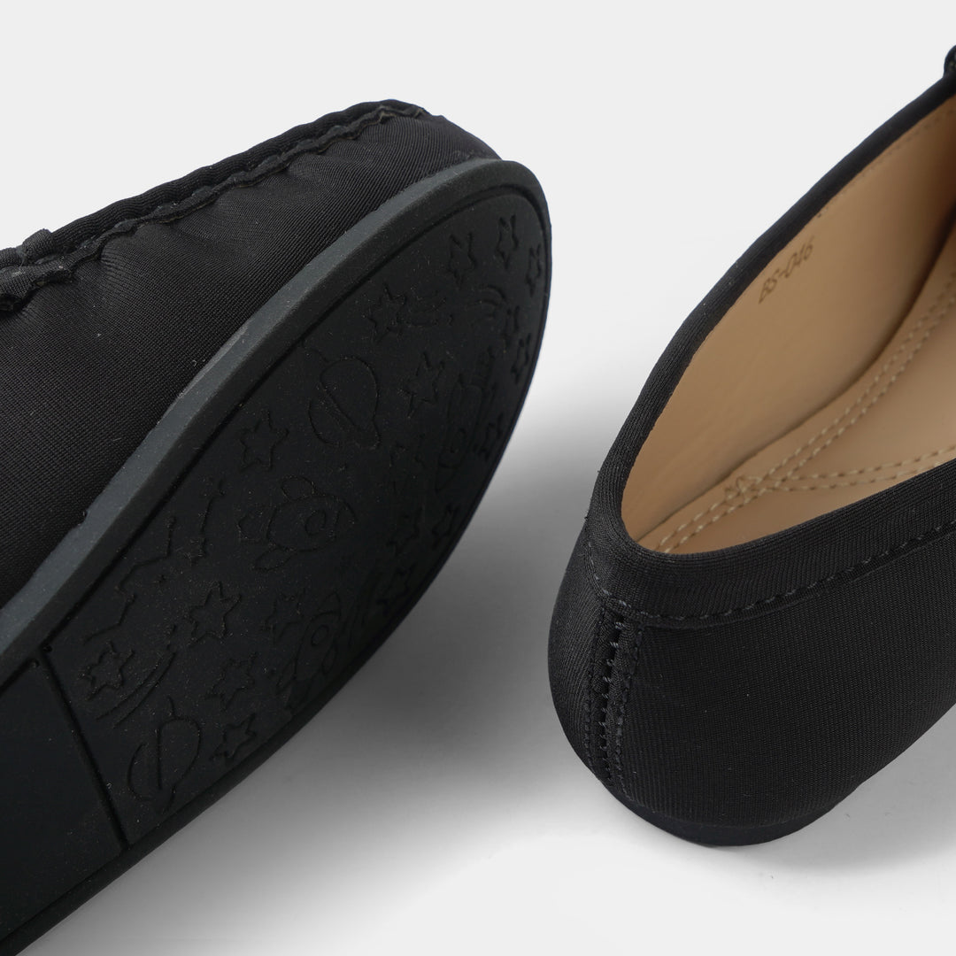 Girls Loafer BS-046-BLACK