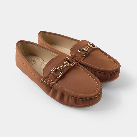 Girls Loafer BS-046-Mustard