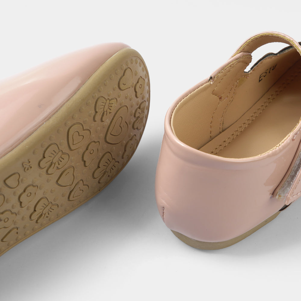 Girls Pumps ES-19-Peach