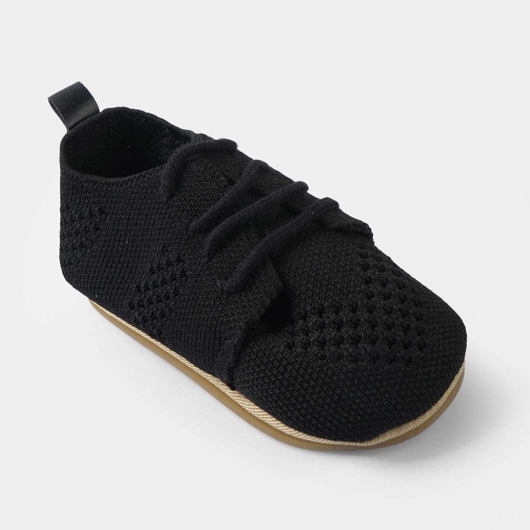 Boys Shoes F61-BLACK