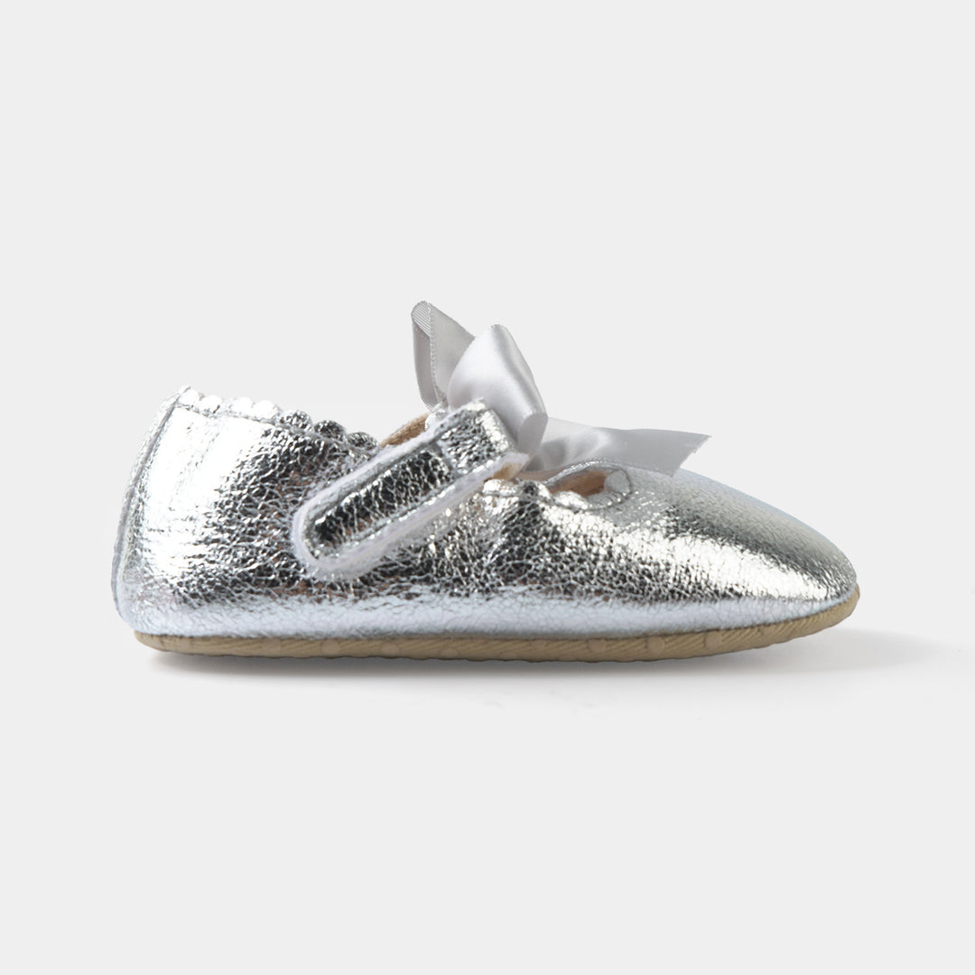 Girls Shoes F53-SILVER