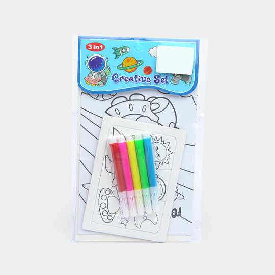 DIY Coloring &amp; Craft Activity Kit