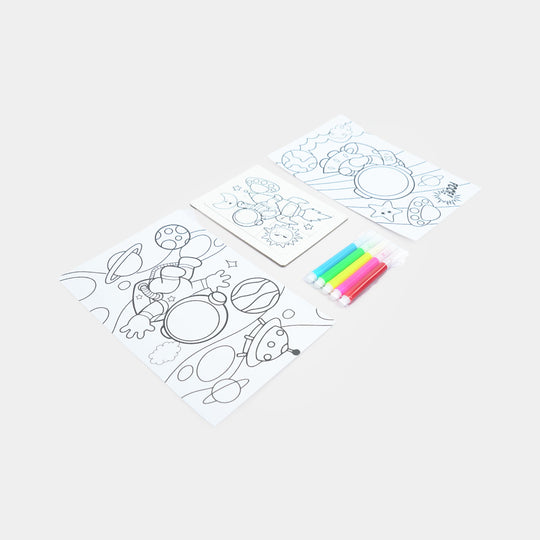 DIY Coloring &amp; Craft Activity Kit