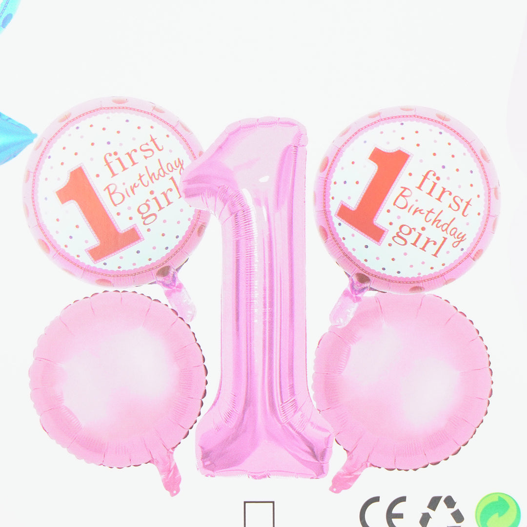 Celebration Foil Balloon Bouquet Set