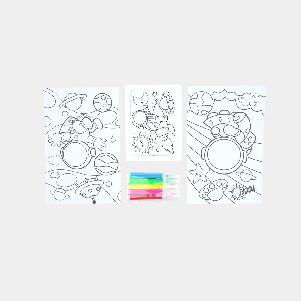 DIY Coloring &amp; Craft Activity Kit