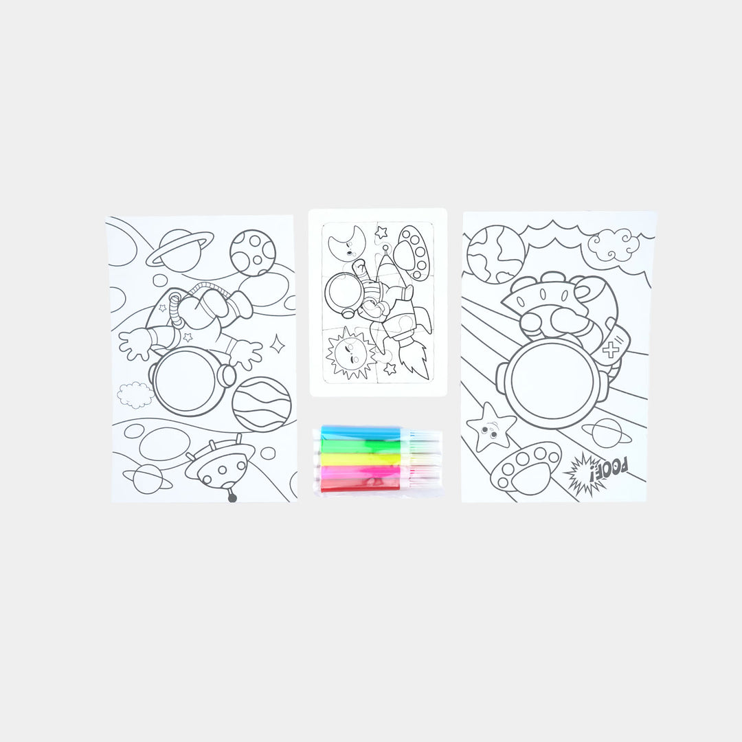 DIY Coloring &amp; Craft Activity Kit