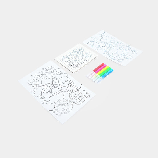 DIY Coloring &amp; Craft Activity Kit