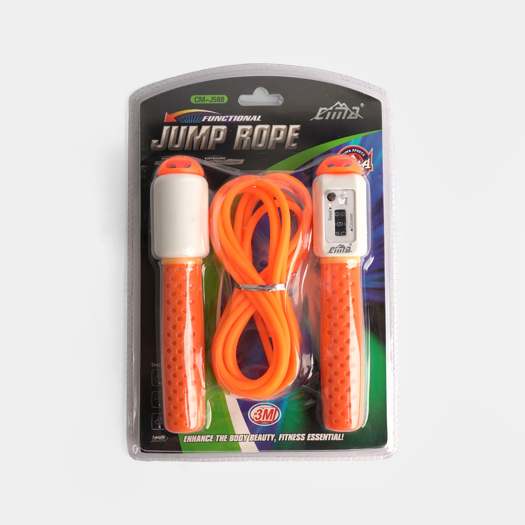 Jump Rope with Mechanical Rep Counter