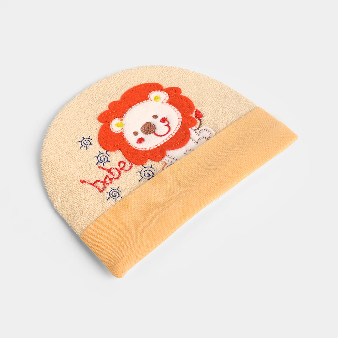 Cute Baby Terry Cap/Hat 0-3M