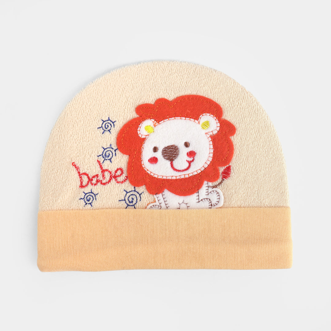 Cute Baby Terry Cap/Hat 0-3M
