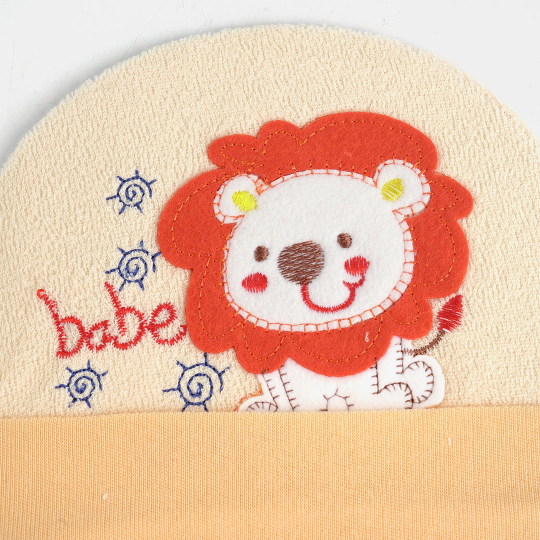 Cute Baby Terry Cap/Hat 0-3M