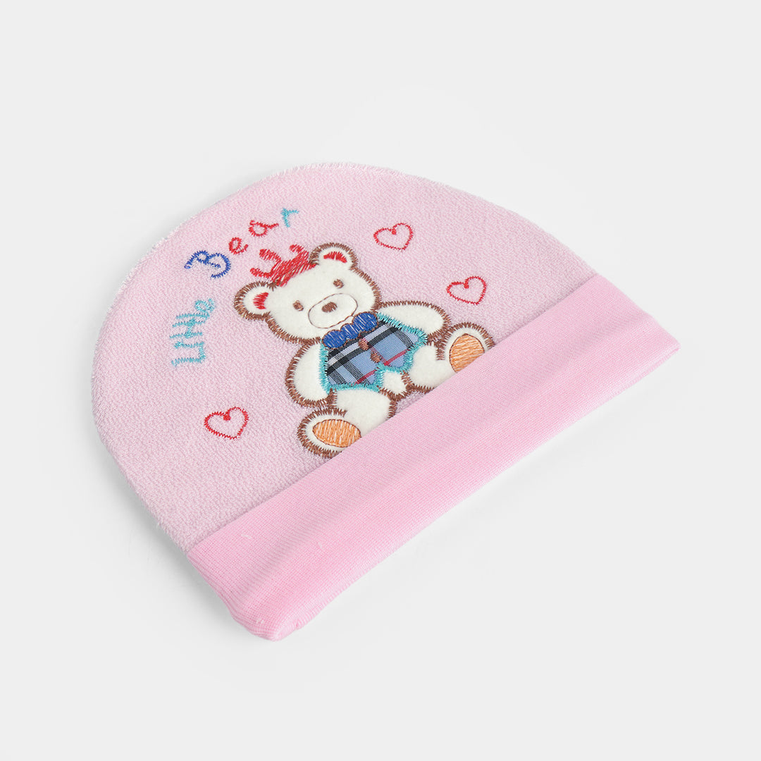 Cute Baby Terry Cap/Hat 0-3M