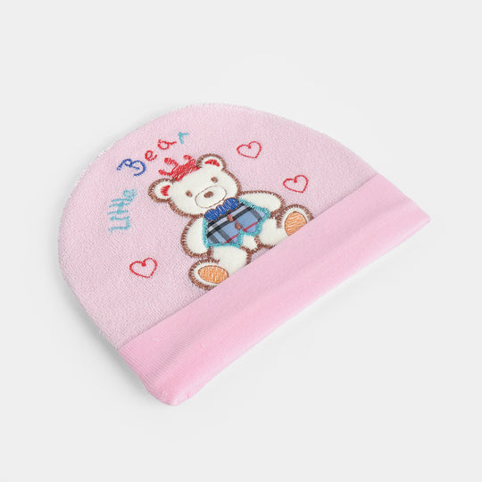 Cute Baby Terry Cap/Hat 0-3M