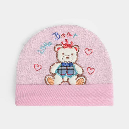 Cute Baby Terry Cap/Hat 0-3M