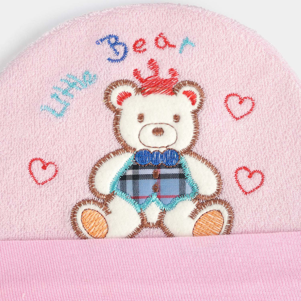 Cute Baby Terry Cap/Hat 0-3M