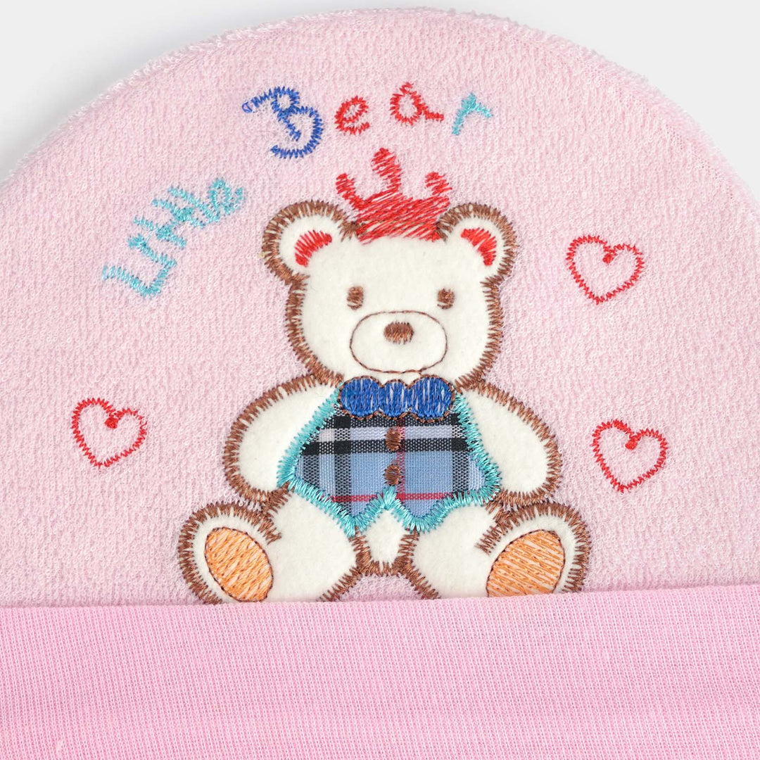 Cute Baby Terry Cap/Hat 0-3M
