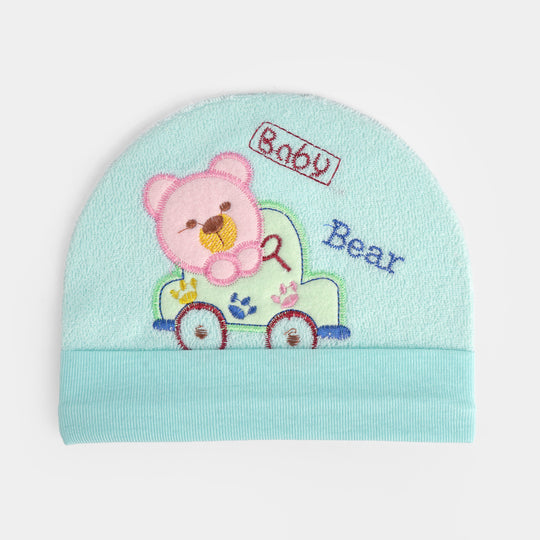 Cute Baby Terry Cap/Hat 0-3M