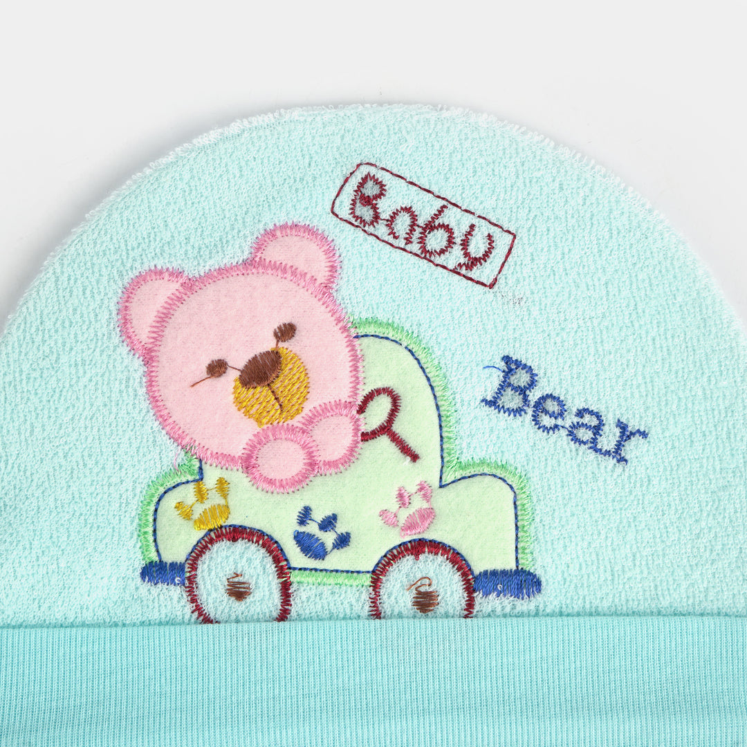 Cute Baby Terry Cap/Hat 0-3M