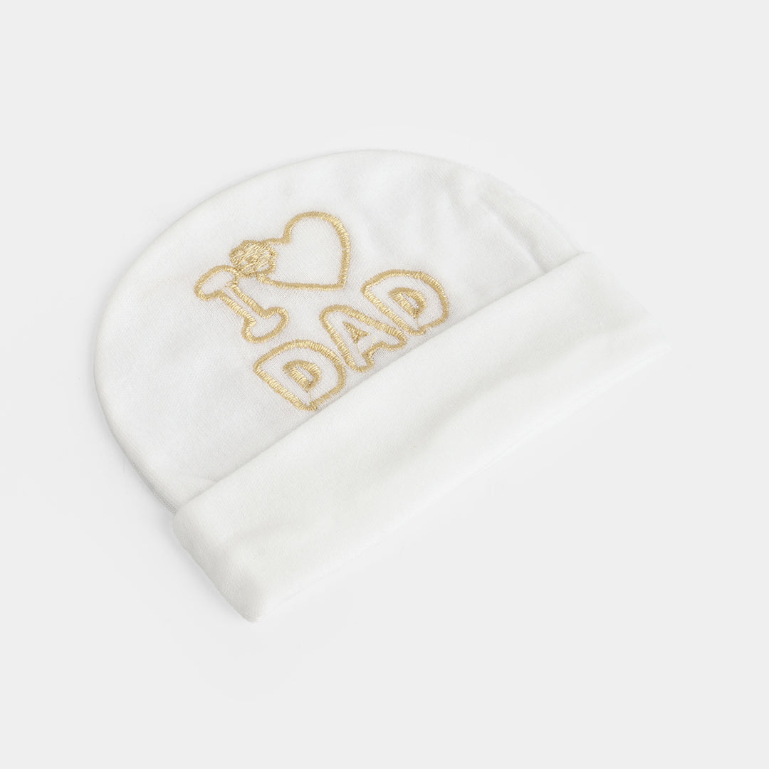Baby Cap/Hat I Love Dad | 0-3M