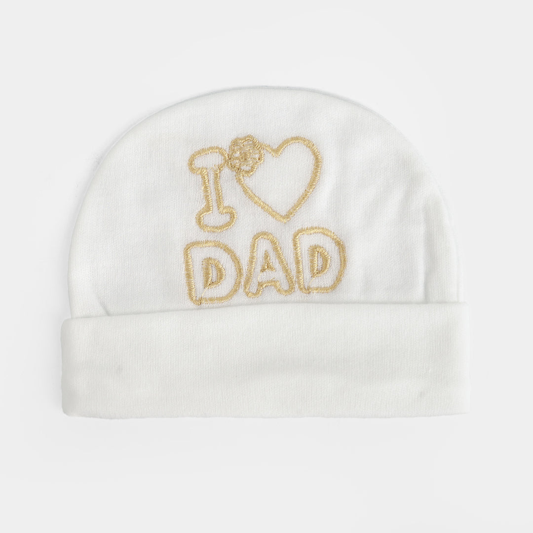 Baby Cap/Hat I Love Dad | 0-3M