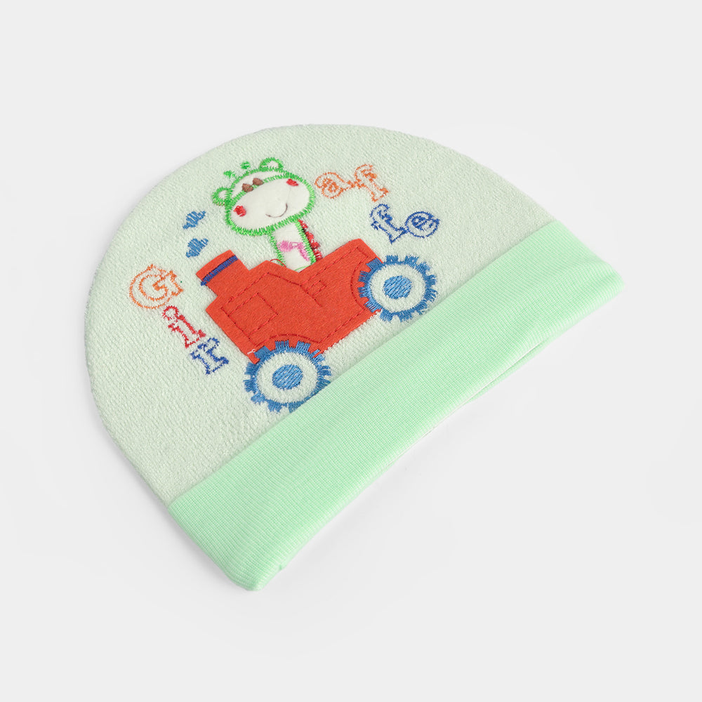 Cute Baby Terry Cap/Hat 0-3M