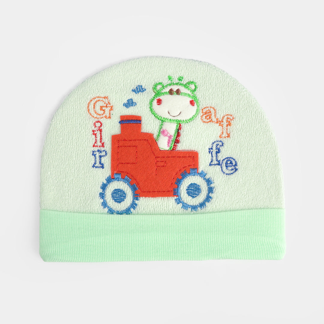 Cute Baby Terry Cap/Hat 0-3M
