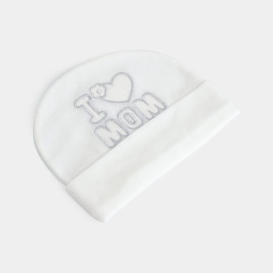 Baby Cap/Hat I Love Mom | 0-3M