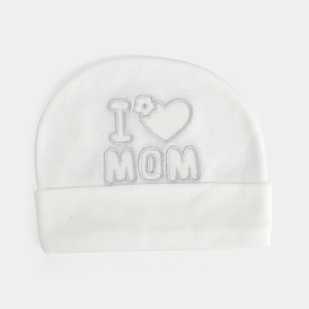 Baby Cap/Hat I Love Mom | 0-3M