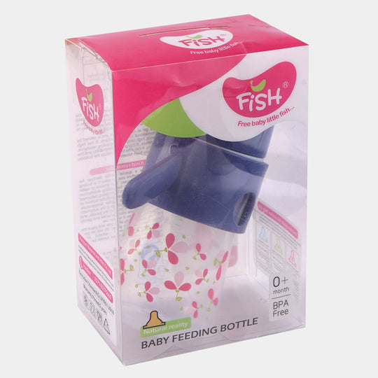 Wide Neck Feeder 250ml-Blue