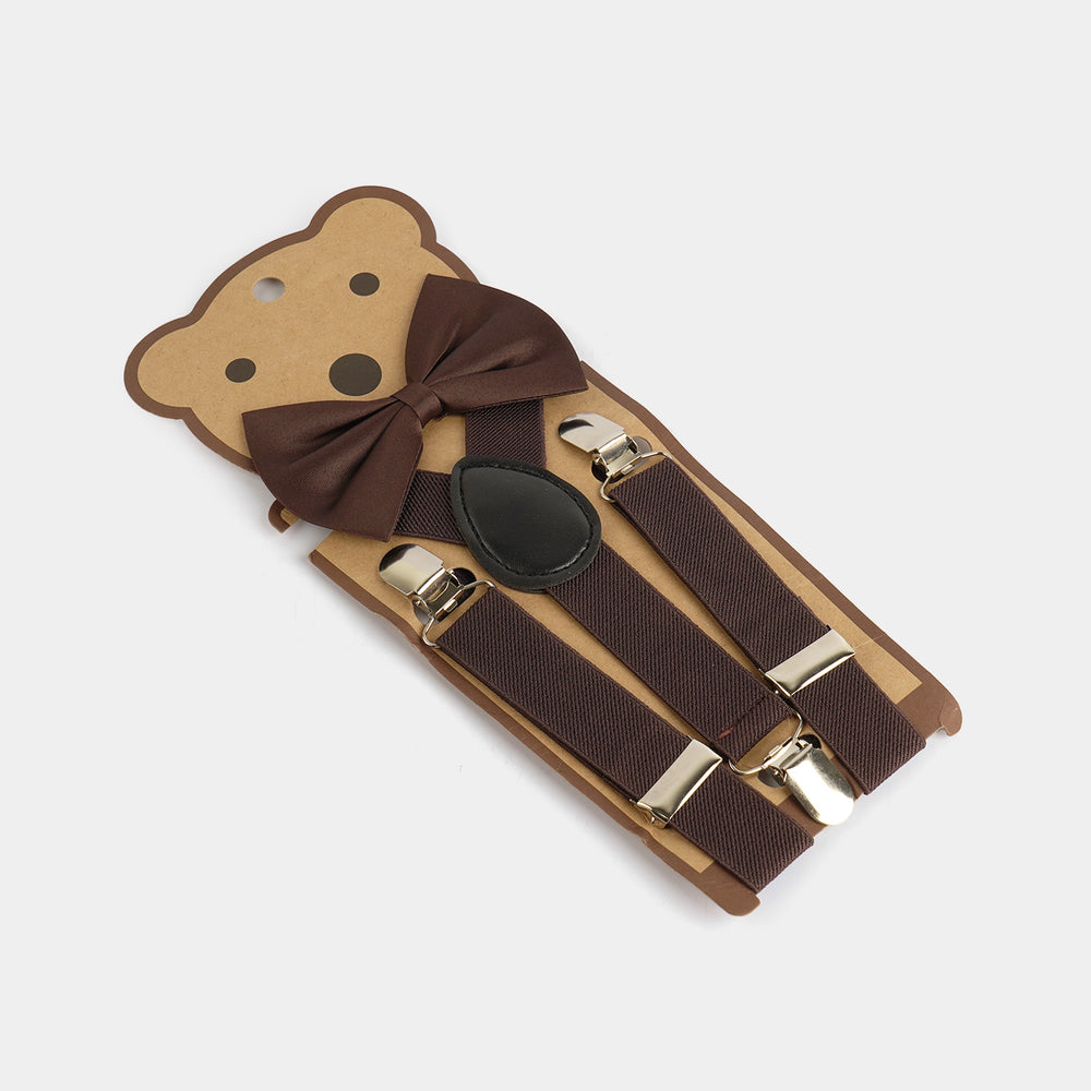 Elastic Suspenders With Bow