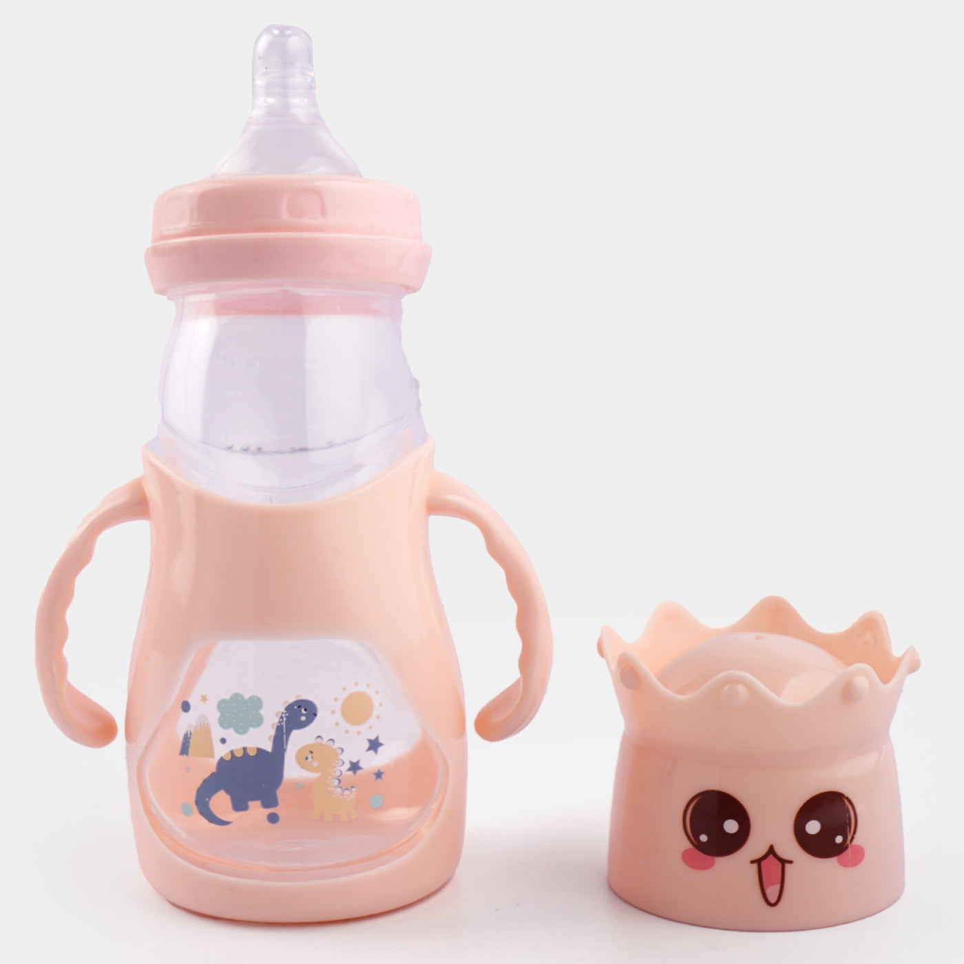 Wide Neck Feeder 260ml-L.Pink