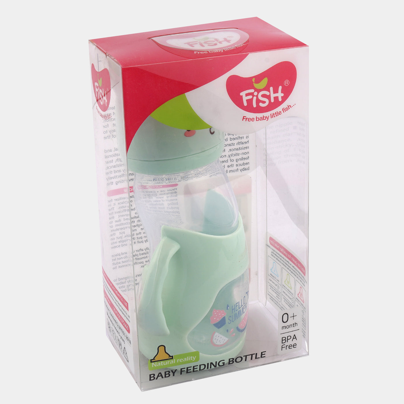 Wide Neck Feeder 260ml-C.Green