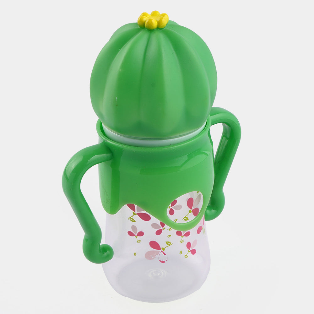 Wide Neck Feeder 250ml-Green