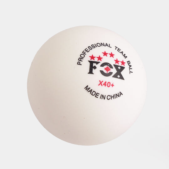 Professional Team Ball Table Tennis Balls (6 Pack)