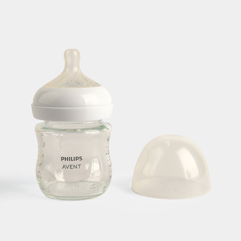 Natural Glass 120ml Feeding Bottle