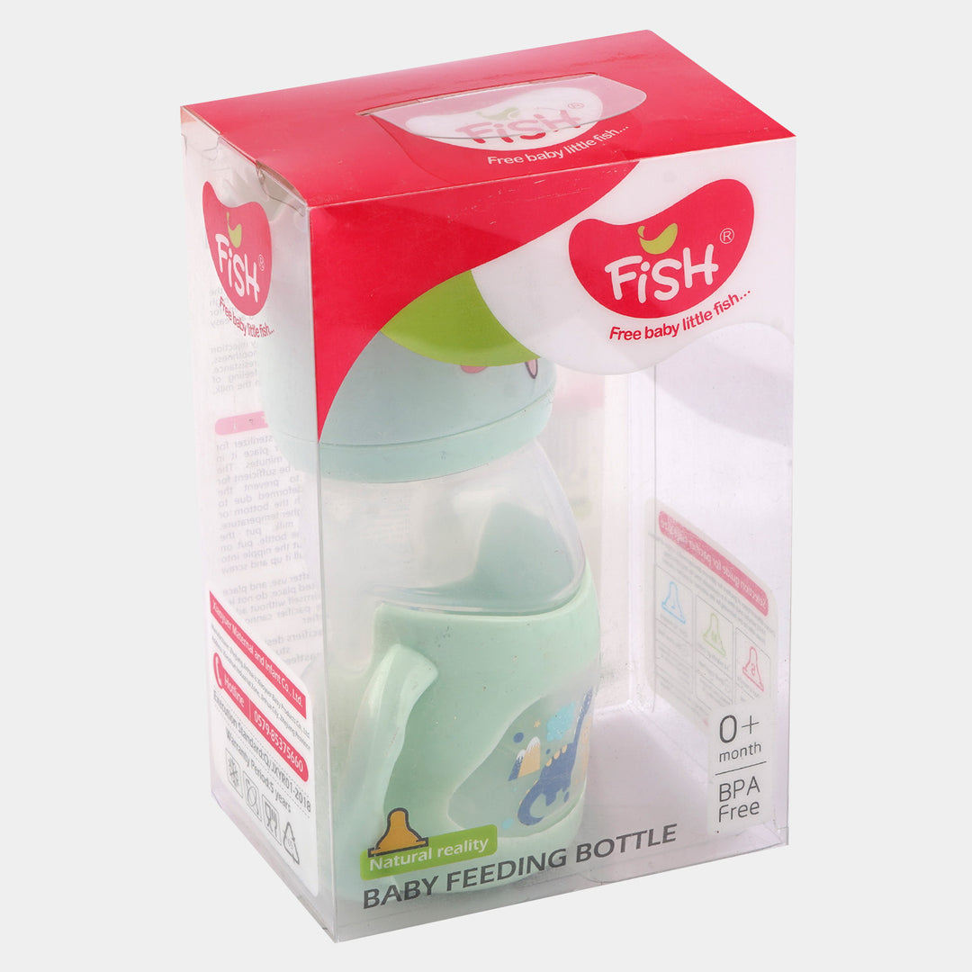 Wide Neck Feeder 180ml.Green