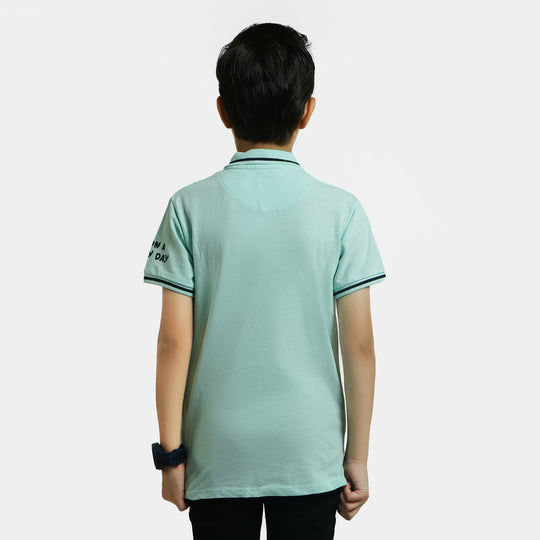 Boys Polo T-Shirt - M/Light