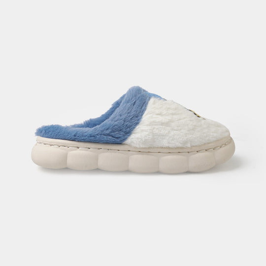 Boys Fur Slipper P-02-BLUE