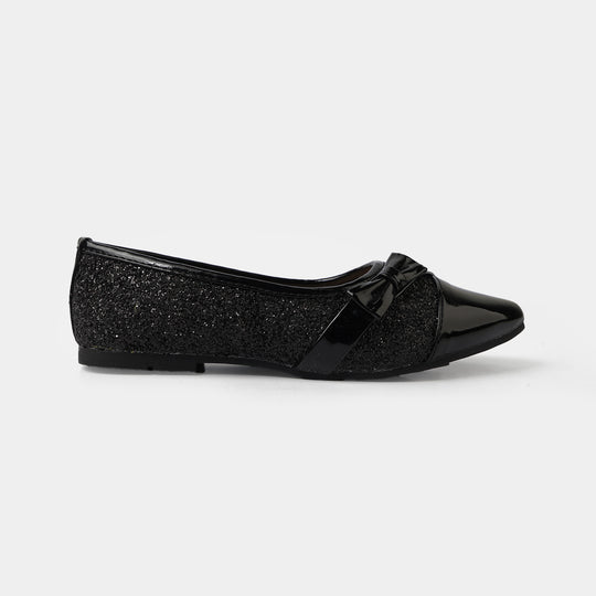 Girls Pumps BS-056-BLACK