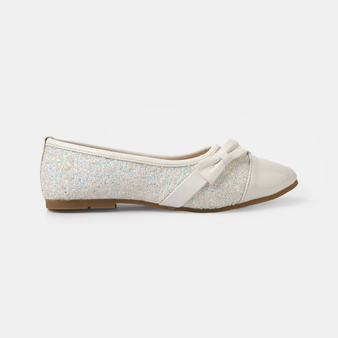 Girls Pumps BS-056-White