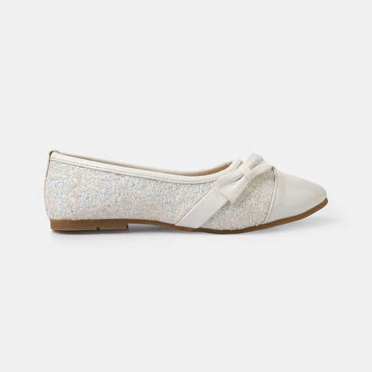 Girls Pumps BS-056-White