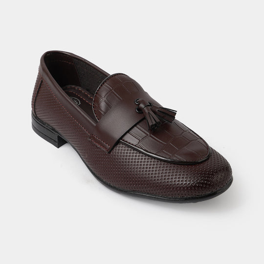 Boys Formal Shoes MF03-BROWN