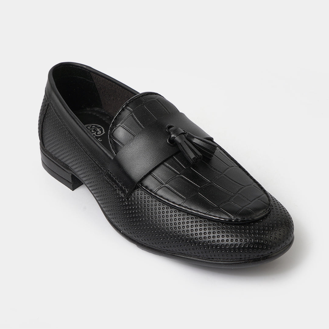 Boys Formal Shoes MF03-BLACK
