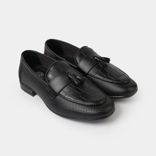 Boys Formal Shoes MF03-BLACK