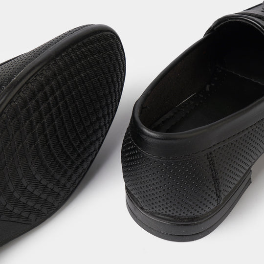 Boys Formal Shoes MF03-BLACK