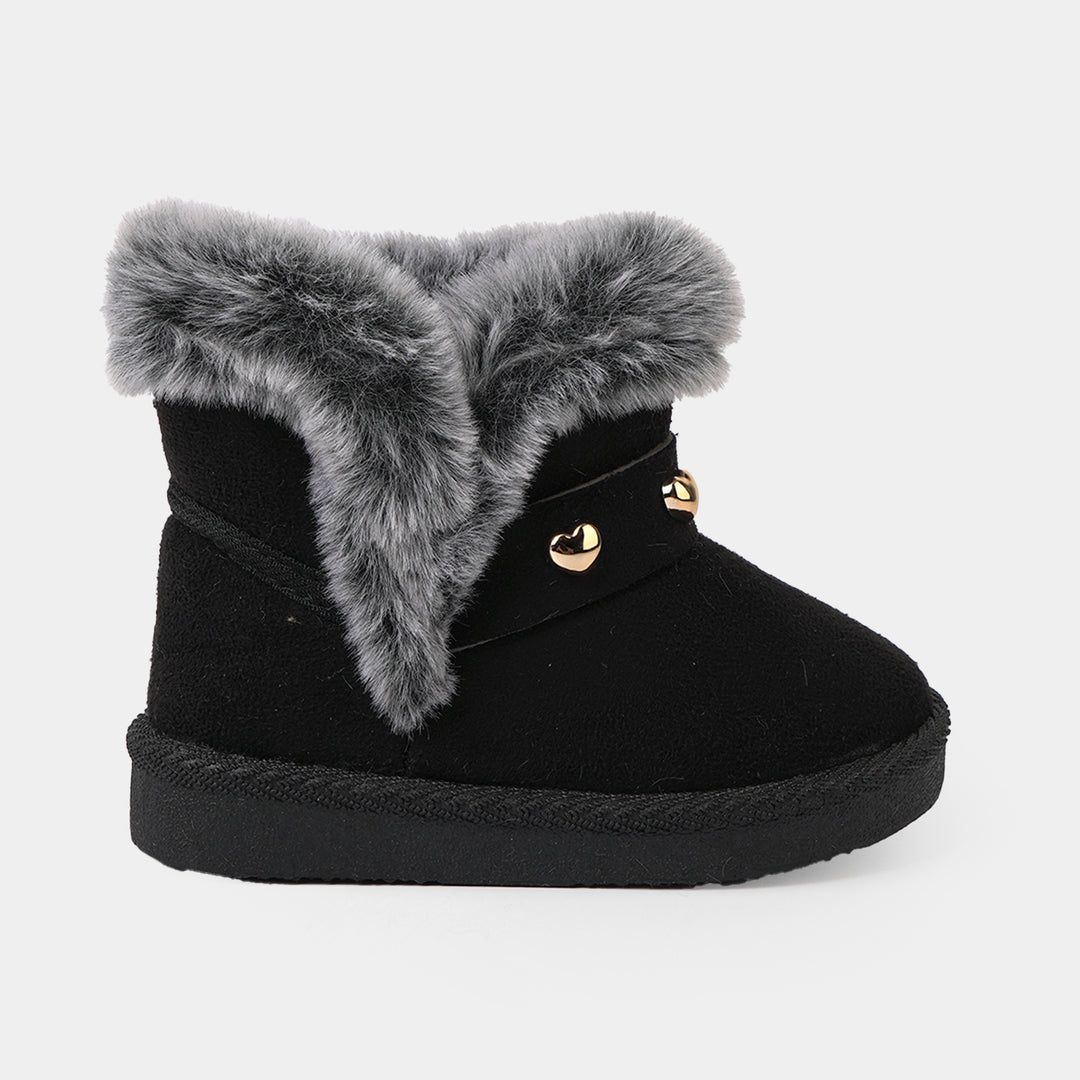 Girls Boots LIN-2-BLACK