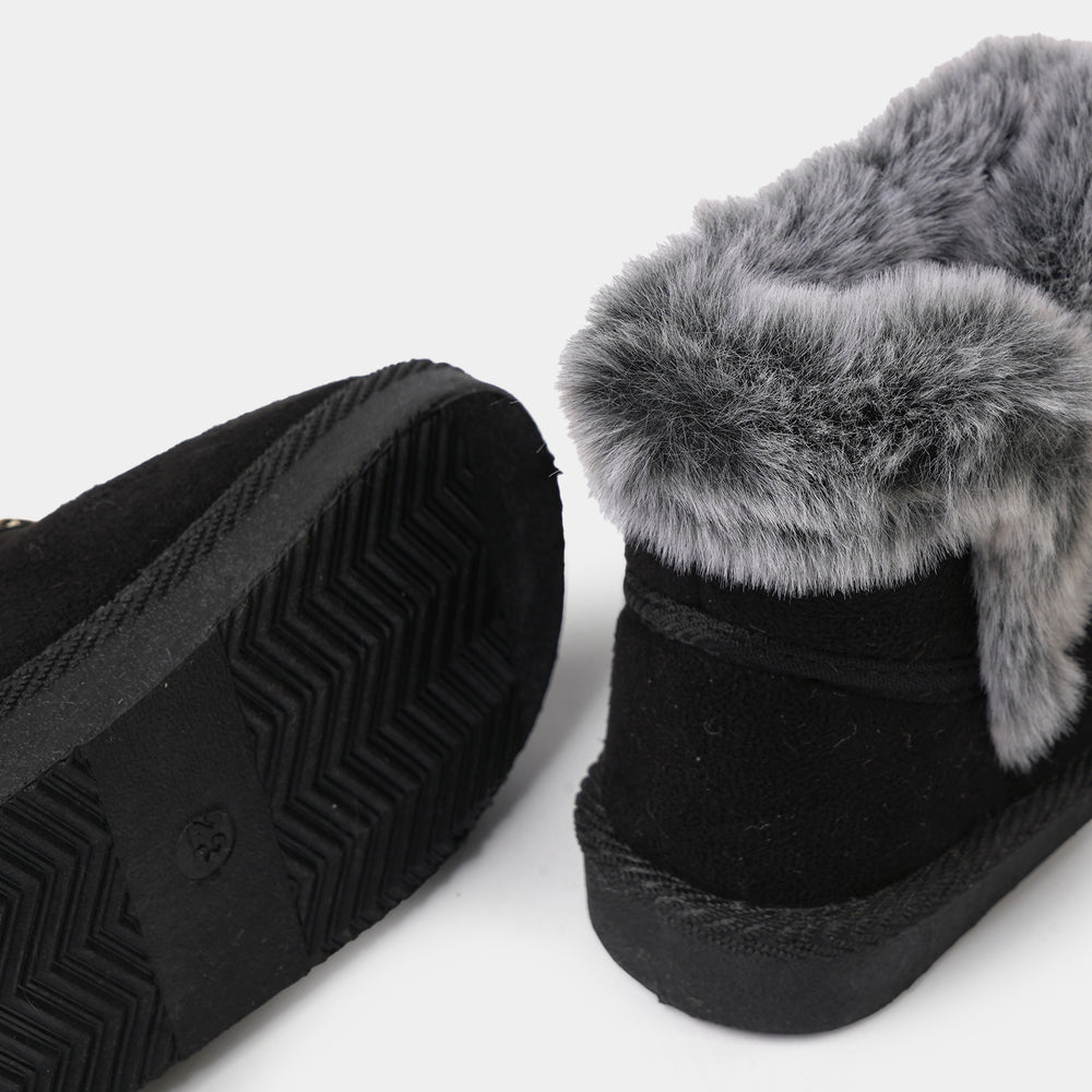 Girls Boots LIN-2-BLACK