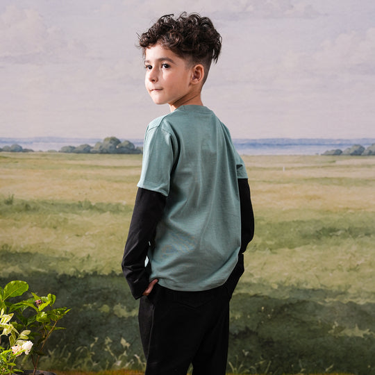 Boys Cotton Jersey T-Shirt Stay Real