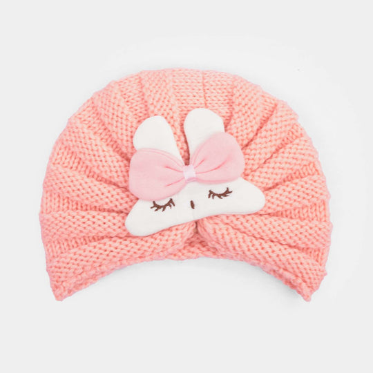 Woolen Baby Turban Cap/Hat